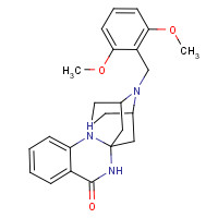 24966-30-1 9'-[(2,6-dimethoxyphenyl)methyl]spiro[1,3-dihydroquinazoline-2,3'-9-azabicyclo[3.3.1]nonane]-4-one chemical structure