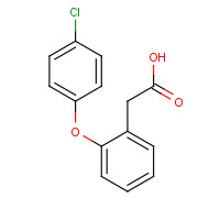 25563-04-6 2-(2-(4-Chlorophenoxy)phenyl)acetic acid chemical structure