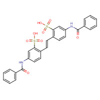 7342-14-5 4,4'-dibenzamido-2,2'-stilbenedisulfonic acid chemical structure