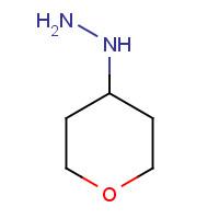 116312-69-7 (Tetrahydro-2H-pyran-4-yl)hydrazine chemical structure