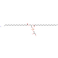 200880-42-8 2,3-dihydroxypropyl [(2R)-2,3-di(octadecanoyloxy)propyl] phosphate chemical structure