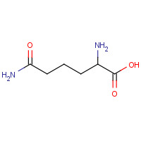 14258-23-2 (R)-2,6-DIAMINO-6-OXOHEXANOIC ACID chemical structure