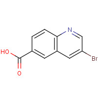 205114-14-3 3-bromoquinoline-6-carboxylic acid chemical structure