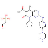 827022-33-3 Palbociclib Isethionate chemical structure