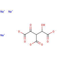 89304-26-7 trisodium;1-hydroxy-3-oxopropane-1,2,3-tricarboxylate chemical structure