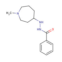 110406-94-5 N'-(1-Methylazepan-4-yl)benzohydrazide chemical structure