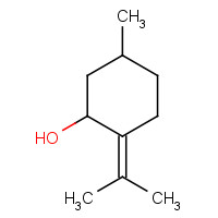 529-02-2 5-methyl-2-propan-2-ylidenecyclohexan-1-ol chemical structure