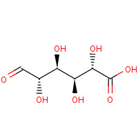 6814-36-4 (2S,3S,4S,5S)-2,3,4,5-tetrahydroxy-6-oxohexanoic acid chemical structure