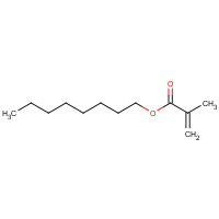 2157-01-9 2-methylacrylic acid octyl ester chemical structure