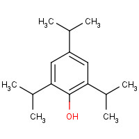 2934-07-8 2,4,6-tri(propan-2-yl)phenol chemical structure