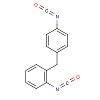 5873-54-1 1-isocyanato-2-[(4-isocyanatophenyl)methyl]benzene chemical structure