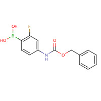 874290-59-2 [2-fluoro-4-(phenylmethoxycarbonylamino)phenyl]boronic acid chemical structure