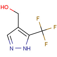1001020-13-8 (3-Trifluoromethyl-1H-pyrazol-4-yl)methanol chemical structure