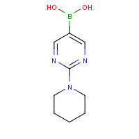 1002128-86-0 2-Piperidinopyrimidine-5-boronic acid chemical structure