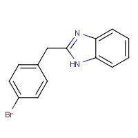 100622-41-1 2-(4-BROMOBENZYL)-1H-BENZIMIDAZOLE; 1H-Benzimidazole,2-[(4-bromophenyl)methyl]- chemical structure