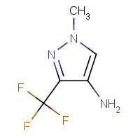 1006436-44-7 1-methyl-3-(trifluoromethyl)-1H-pyrazol-4-amine chemical structure