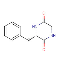 10125-07-2 (S)-3-BENZYLPIPERAZINE-2,5-DIONE chemical structure