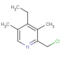 1015136-53-4 2-(chloromethyl)-4-ethyl-3,5-dimethylpyridine chemical structure