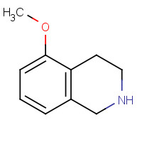 103030-70-2 5-Methoxy-1,2,3,4-tetrahydroisoquinolin chemical structure