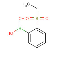 1042443-60-6 2-ETHYLSULFONYLPHENYLBORONIC ACID chemical structure