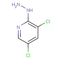 104408-23-3 3,5-dichloro-2-hydrazinylpyridine chemical structure