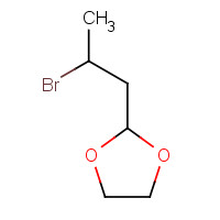 106334-26-3 1,3-Dioxolane, 2-(2-bromopropyl)- chemical structure