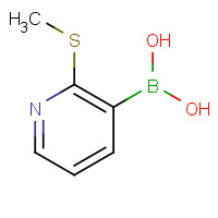1072944-21-8 2-(Methylthio)pyridine-3-boronic acid chemical structure