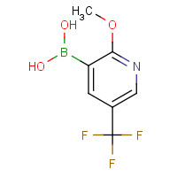1072946-55-4 2-Methoxy-5-trifluoromethylpyridine-3-boronic acid chemical structure