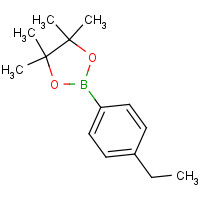 1075719-87-7 2-(4-ethylphenyl)-4,4,5,5-tetramethyl-1,3,2-dioxaborolane chemical structure