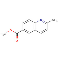 108166-01-4 methyl 2-methylquinoline-6-carboxylate chemical structure