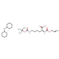 110637-53-1 ALOC-L-LYS(BOC)-OH DCHA chemical structure