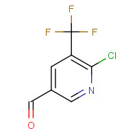 1113049-90-3 6-Chloro-5-(trifluoromethyl)nicotinaldehyde chemical structure
