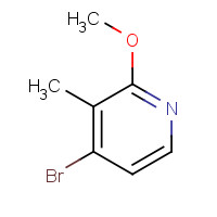 112197-12-3 4-Bromo-2-methoxy-3-methylpyridine chemical structure