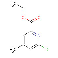1122090-50-9 Ethyl 6-chloro-4-methylpyridine-2-carboxylate chemical structure