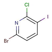 1138444-17-3 6-Bromo-2-chloro-3-iodopyridine chemical structure