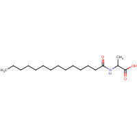 114414-86-7 2-(tetradecanoylamino)propanoic Acid chemical structure
