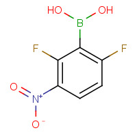 1150114-28-5 2,6-Difluoro-3-nitrophenylboronic acid chemical structure