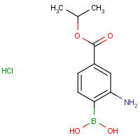 1150114-64-9 2-Amino-4-(isopropoxycarbonyl)phenylboronic acid chemical structure