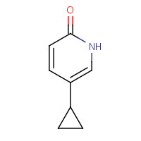 1159821-42-7 5-cyclopropylpyridin-2-ol chemical structure