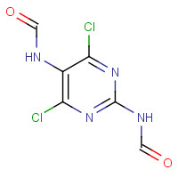 116477-30-6 4,6-Dichloro-2,5-diformamidopyrimidine chemical structure