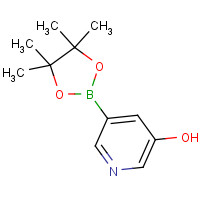 1171891-35-2 5-(4,4,5,5-tetramethyl-1,3,2-dioxaborolan-2-yl)pyridin-3-ol chemical structure