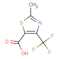 117724-63-7 2-methyl-4-(trifluoromethyl)-1,3-thiazole-5-carboxylic Acid chemical structure