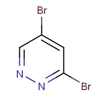 1196155-35-7 3,5-Dibromopyridazine chemical structure
