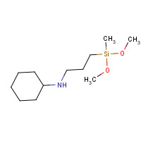 120218-28-2 N-(3-(Dimethoxy(methyl)silyl)propyl)cyclohexanamine chemical structure