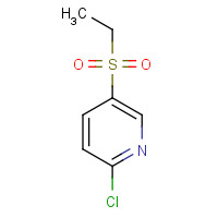 1206679-92-6 2-chloro-5-(ethylsulfonyl)pyridine chemical structure