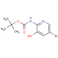 1207175-73-2 tert-butyl 5-bromo-3-hydroxypyridin-2-ylcarbamate chemical structure