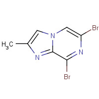 1208082-91-0 6,8-Dibromo-2-methylimidazo[1,2-a]pyrazine chemical structure