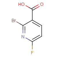1214332-31-6 2-BroMo-6-fluoro-nicotinic acid chemical structure