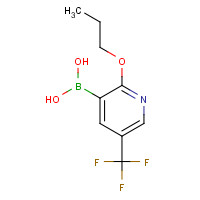 1218790-63-6 2-PROPOXY-5-(TRIFLUOROMETHYL)PYRIDINE-3-BORONIC ACID chemical structure