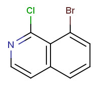 1233025-78-9 8-BROMO-1-CHLOROISOQUINOLINE chemical structure
